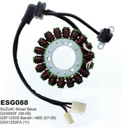 ELECTROSPORT uzwojenie alternatora (stator) suzuki gsf 650 '07-'08, gsf 1250 '07-'09, gsx 650F '08-'09, gsx 1250F '11 (z impuls…