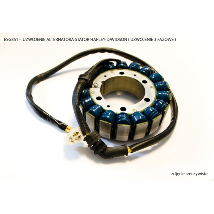 ELECTROSPORT uzwojenie alternatora (stator) harley-davidson ( uzwojenie 3 fazowe )