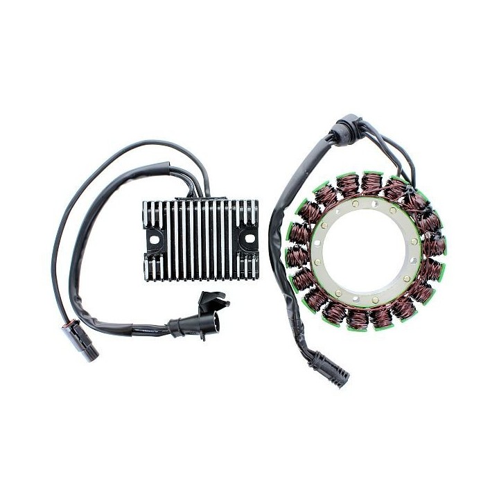 ELECTROSPORT uzwojenie alternatora (stator) harley davidson xl sportster 883/1200 (94-03) highpower (3 fazowy+regulator napięci…