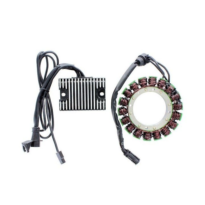 ELECTROSPORT uzwojenie alternatora (stator) harley davidson xl sportster 883/1200 (92-93) highpower (3 fazowy+regulator napięci…