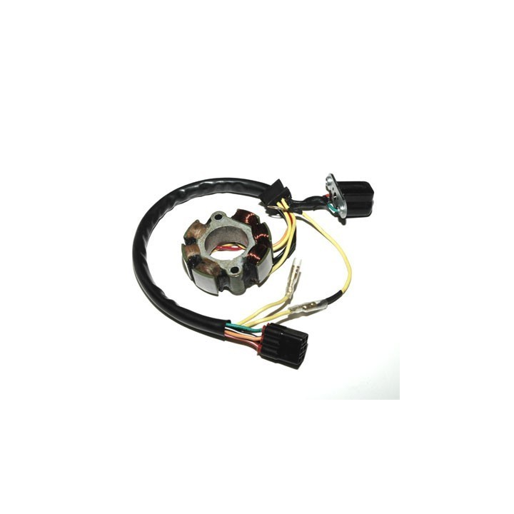 ELECTROSPORT uzwojenie alternatora (stator) ze światłami suzuki rmz 450 (05-07) 50W (z impulsatorem)