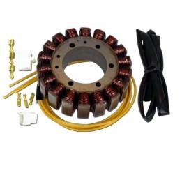 ELECTREX uzwojenie alternatora stator honda vt 750C / vt 1100C, cx 500/650, yamaha v-max 1200, xvz 1200 (G08) (115X54X28)