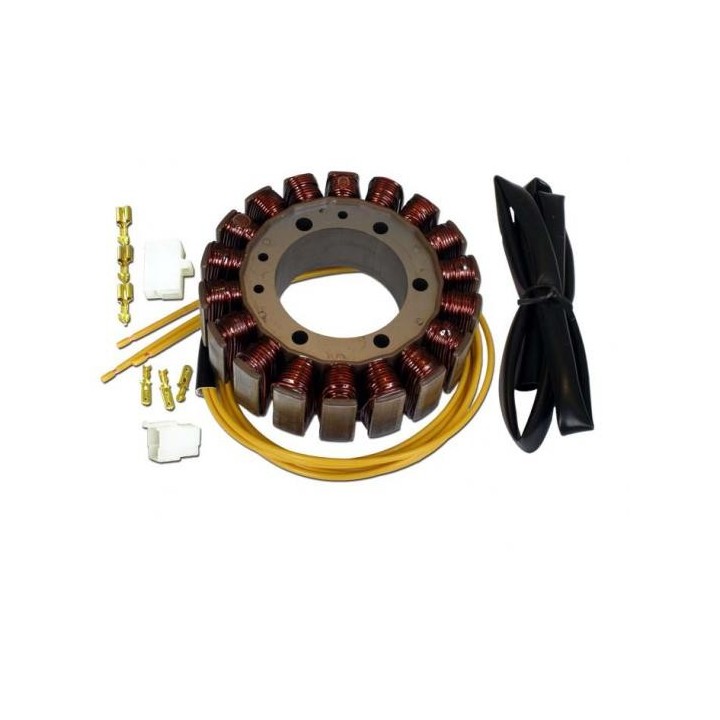 ELECTREX uzwojenie alternatora stator honda vt 750C / vt 1100C, cx 500/650, yamaha v-max 1200, xvz 1200 (G08) (115X54X28)
