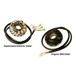 ELECTREX uzwojenie alternatora (stator) ze światłami husaberg 98-03, ktm (stare modele)
