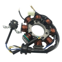 GAUSS uzwojenie alternatora stator yamaha ybr 125, xtz 125 '06-'10, factor 125 '-10, (OEM:5HH-H1410-10; 5RM-H1410-00)