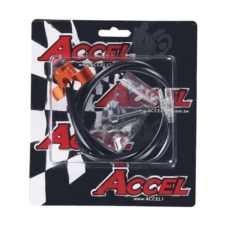 ACCEL wyłącznik zapłonu uniwersalny aluminiowy