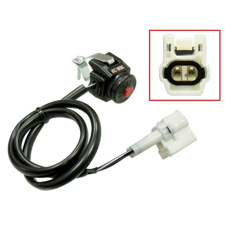 PSYCHIC wyłącznik zapłonu (kill switch) kawasaki kxf 250 '17-18, 450 '16-18 (długość przewodu 40CM) (oem 27010-0826)
