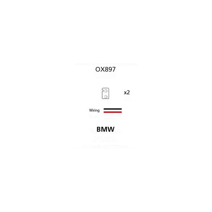 OXFORD złącze (przewód / przejściówka / kabel / przedłużacz) kierunkowskazów LED i żarówkowych do kostki oem bmw