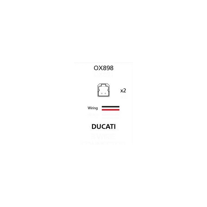 OXFORD złącze (przewód / przejściówka / kabel / przedłużacz) kierunkowskazów LED i żarówkowych do kostki oem ducati