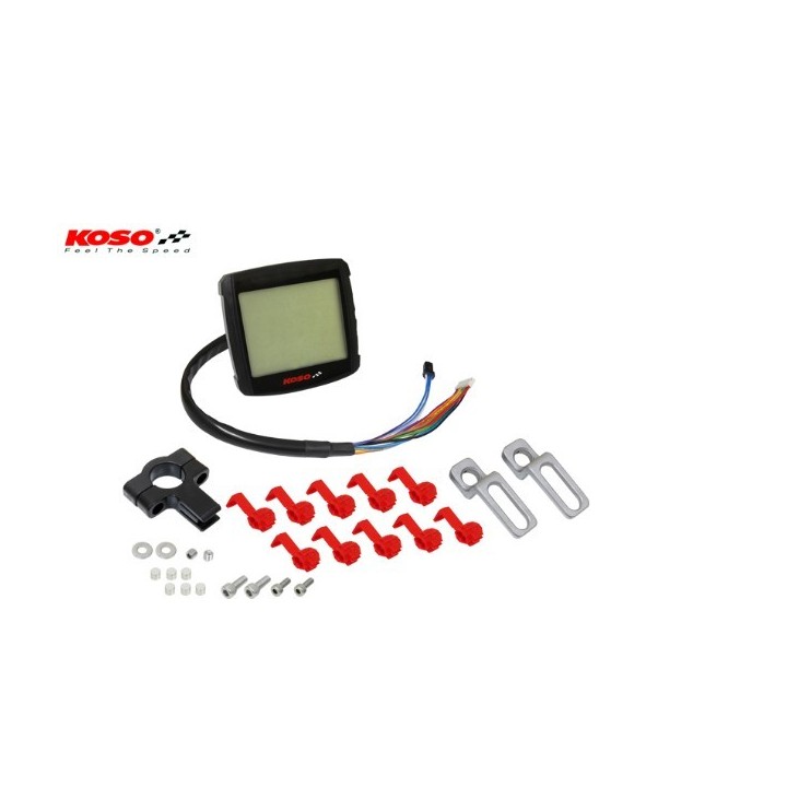 KOSO licznik motocyklowy uniwersalny mini model xr-s 01 - ATV / skuter / motocykl (el)