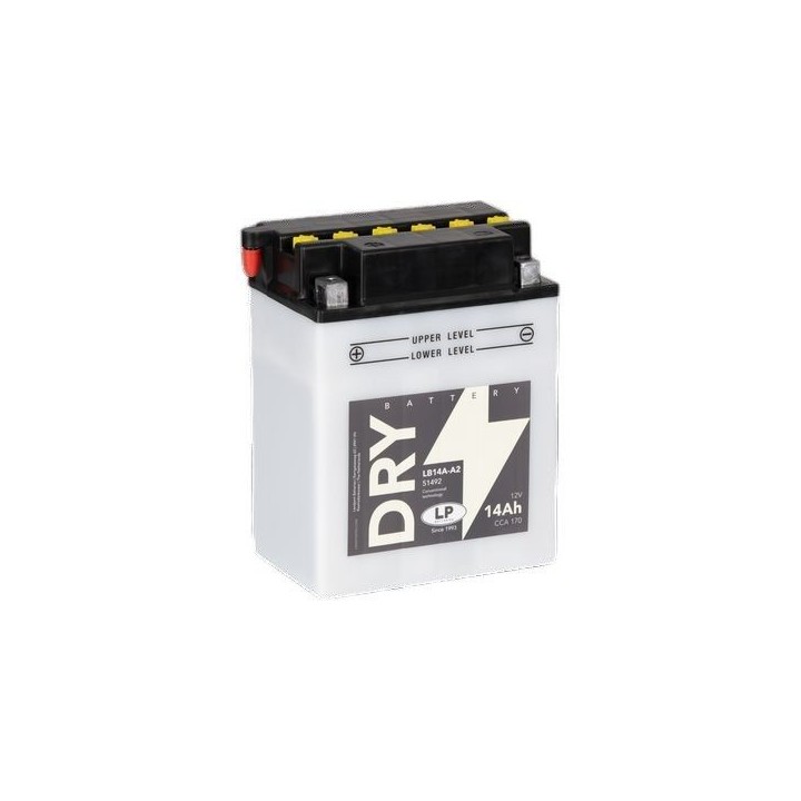 LANDPORT akumulator YB14A-A2 (md LB14A-A2) 12V 14AH (ccn 170) 134X89X176 obsługowy - elektrolit osobno (3) UE2019/1148