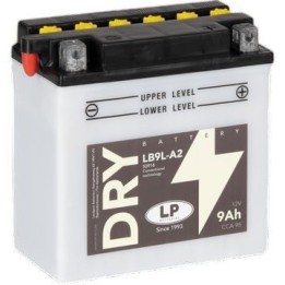 LANDPORT akumulator YB9L-A2 (md LB9L-A2) 12V 9AH (ccn 9) 135X75X139 obsługowy - elektrolit osobno (4) UE2019/1148