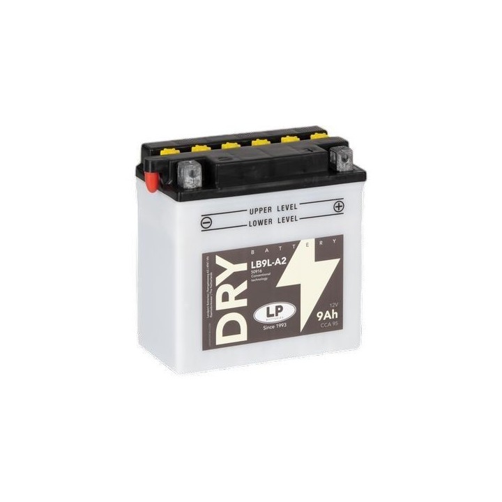 LANDPORT akumulator YB9L-A2 (md LB9L-A2) 12V 9AH (ccn 9) 135X75X139 obsługowy - elektrolit osobno (4) UE2019/1148