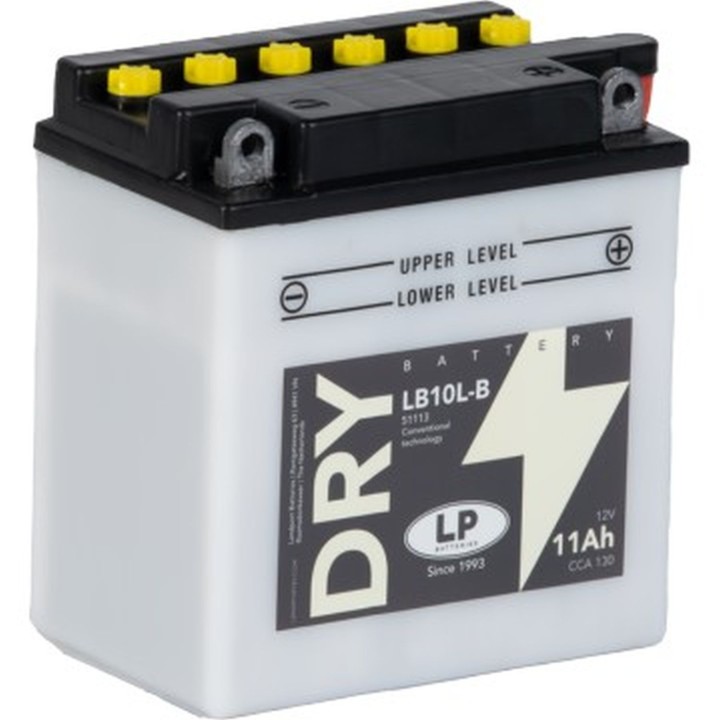 LANDPORT akumulator YB10L-B (md LB10L-B) 12V 11AH 134X89X145 obsługowy - elektrolit osobno (4) UE2019/1148