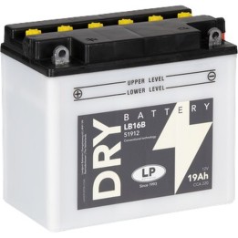 LANDPORT akumulator YB16B (md LB16B) 12V19AH 175X100X155 obsługowy - elektrolit osobno (2) UE2019/1148