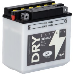 LANDPORT akumulator YB16B-A (md LB16B-A) 12V 16AH (160X90X161) obsługowy - elektrolit osobno (2) UE2019/1148