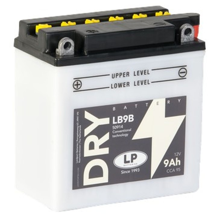 LANDPORT akumulator YB9-B (md LB9B) 12V 9AH 135X75X139 (12N9-4B-1) obsługowy - elektrolit osobno (6) UE2019/1148