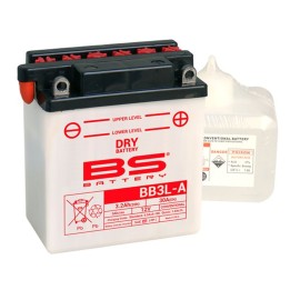 BS BATTERY BS akumulator BB3L-A (YB3L-A) 12V 3AH 98X56X110 obsługowy - elektrolit osobno (30A) UE2019/1148 (6)