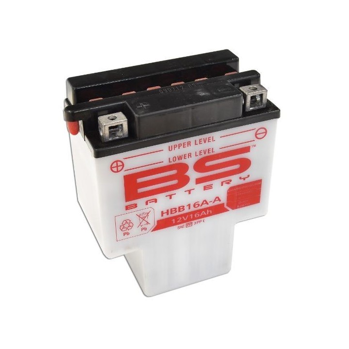 BS BATTERY BS akumulator HBB16A-A (HYB16A-A) 151X91X180 obsługowy - elektrolit osobno (210A) UE2019/1148 (3)