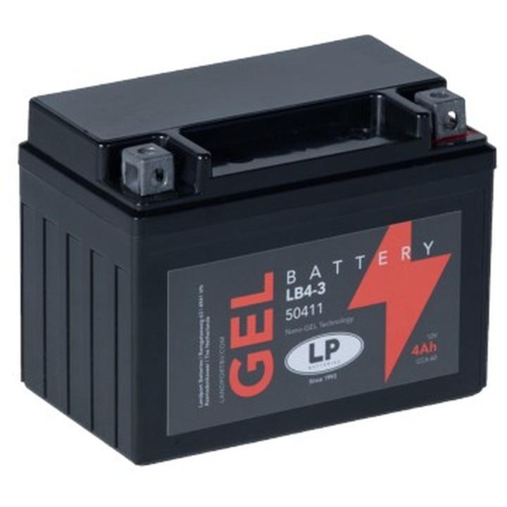 LANDPORT akumulator żelowy GB4L-B (mg LB4-3) 12V 4AH 120X71X91 bezobsługowy - zalany (12)