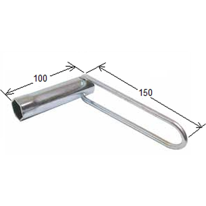 BUZZETTI klucz do świec zapłonowych 21MM x 100MM