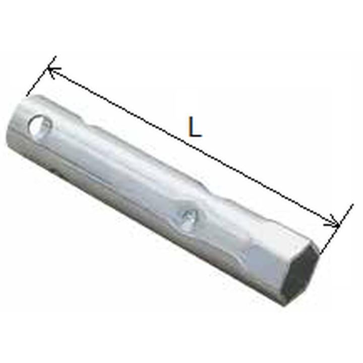 BUZZETTI klucz do świec zapłonowych 16MM x 80MM z gumą