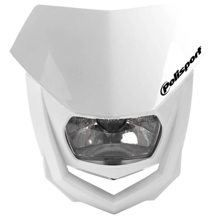 POLISPORT lampa przednia model halo (żarówka halogenowa)
