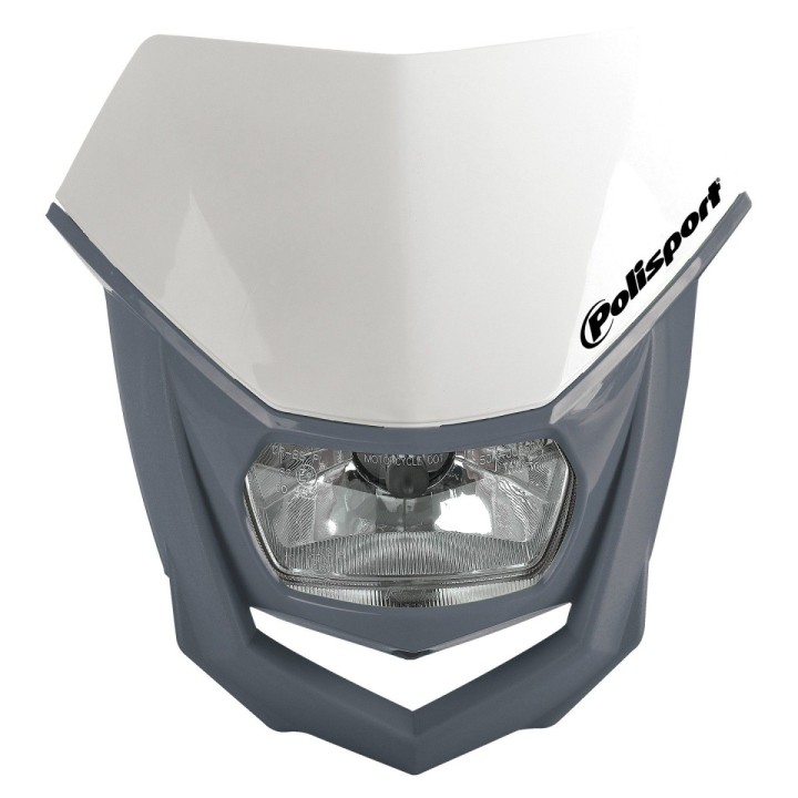 POLISPORT lampa przednia model halo (żarówka halogenowa)