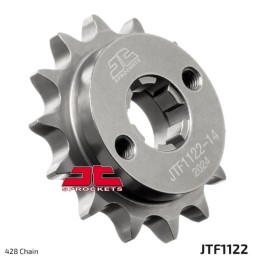JT zębatka przednia 1122 14 betamotor rr 125 lc '21-'23, fantic xef / xmf 125 '21-, (112214JT) (łańc. 428) (oem: 051.04.000.00.…