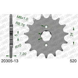 AFAM 2026/04 zębatka przednia 279 13 honda nsr 125 '89-'99, XR 250, crf 230 (JTF327.13) (łańc. 520)