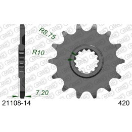 AFAM 2026/04 zębatka przednia 2335 14 yamaha yz 65 '18-24' (JTF1558.14) (łańc. 420)