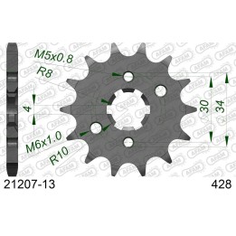 AFAM 2026/04 zębatka przednia 2177 13 yamaha ybr 125 '05-'15 XT125R/X '08-'11,TTR125 '00-'15 (JTF548.13) (łańc. 428)