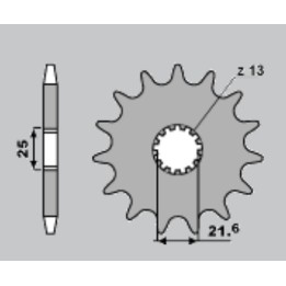 PBR zębatka przednia 566 15 18NC suzuki gs/gsf/gsxr (JTF566.15) (łańc. 530) (made in italy)