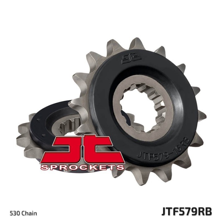 JT zębatka przednia 579 17 z gumą yamaha FZ1 '06-'15, R1 '04-'14, fj, xjr (57917JTRB) (łańc. 530)