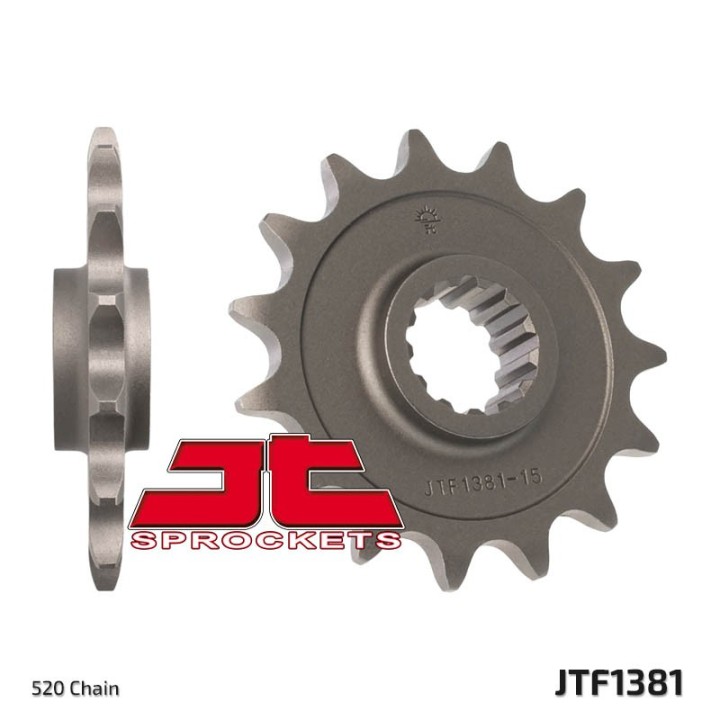 JT zębatka przednia 2042 15 honda cb 500F/X '13-'15, cbr 500R '13-'16, nc 700 '12-'14, ct/ctx 700 14 (204215JT) (JTF1373.15) (ł…