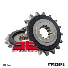 JT zębatka przednia 2077 17 z gumą kawasaki zrx 1100/1200 '97-06 (207717JTRB) (łańc. 530)