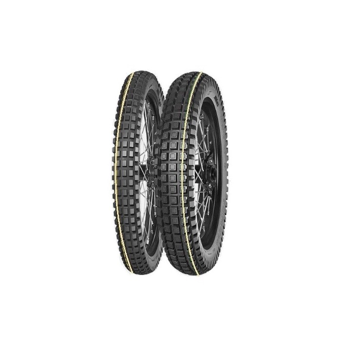 MITAS OPONA 80/100-21 (2.75-21) ENDURO HYBRID SUPER 51P TL/TT M+S (ŻÓŁTY PASEK) PRZÓD DOT 05/2025
