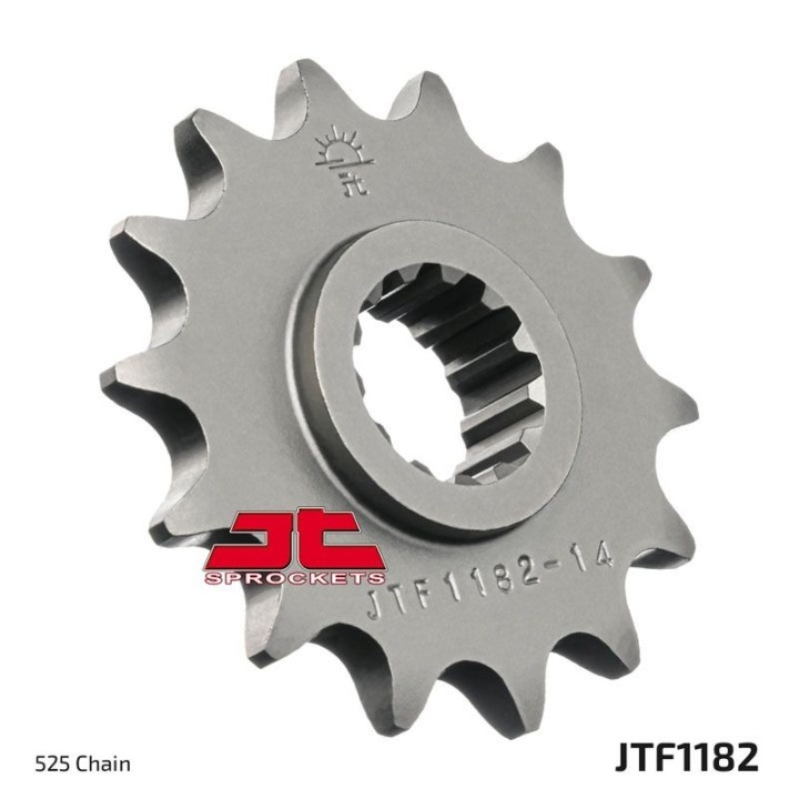 JT zębatka przednia 2082 14 triumph tt/daytona/speed four 600 '00-05' daytona 650 '05, (208214JT) (łańc. 525)