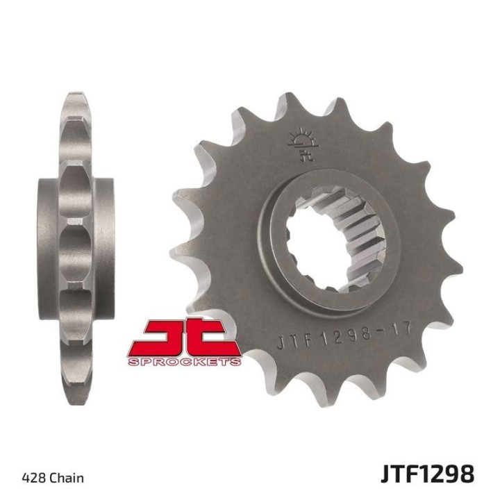 JT zębatka przednia 2048 17 honda cbr 250 '90-00' vt/vtr 250 '89-90' (204817JT) (łańc. 428)