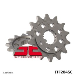 JT zębatka przednia 342 13 honda cr 250 '88-'07, crf 450 '02-'25, crf 250R '22-'25, trx 450/700 samooczyszczająca (34213JT) (ła…