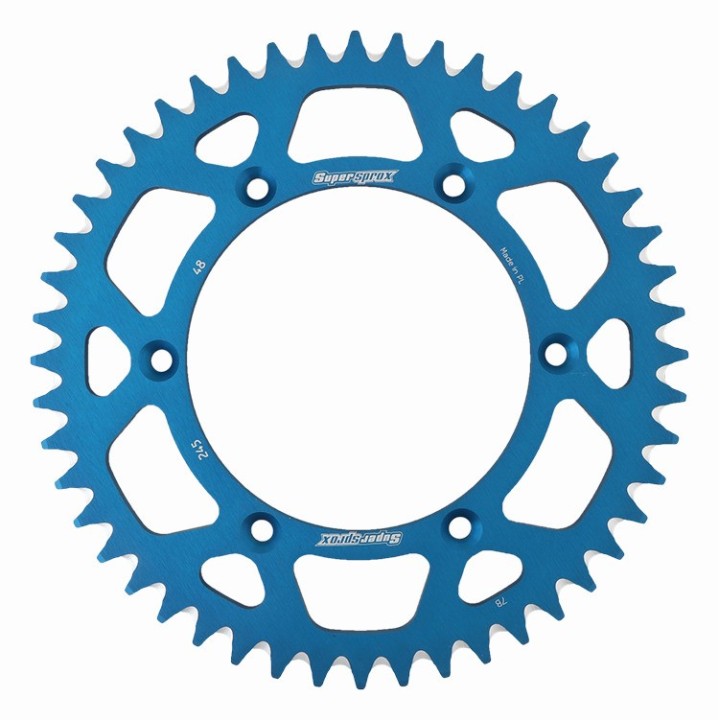 SUPERSPROX zębatka tylna aluminiowa 7075-T6 (ergal) 270 48 yamaha yz/yzf '99-'18 (JTR251.48) (JTR245/2.48)