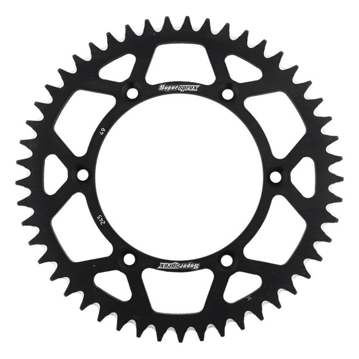 SUPERSPROX zębatka tylna aluminiowa 7075-T6 (ergal) 270 49 yamaha yz/yzf '99-'18 (JTR251.49) (JTR245/2.49)
