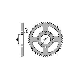 PBR zębatka tylna 4302 40 C45 suzuki ltz 400 03-08 (JTR1826.40) (łańc. 520) (made in italy)