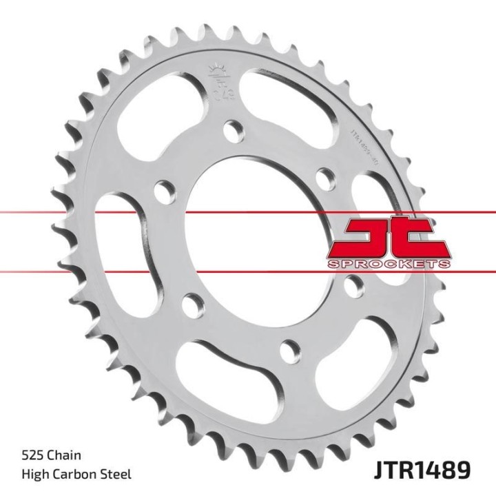 JT zębatka tylna 4359 40 kawasaki zx 6 r '98-'02, z 1000 '07-'09, ZX10R '04-'15 (435940JTZBK) (łańc. 525)