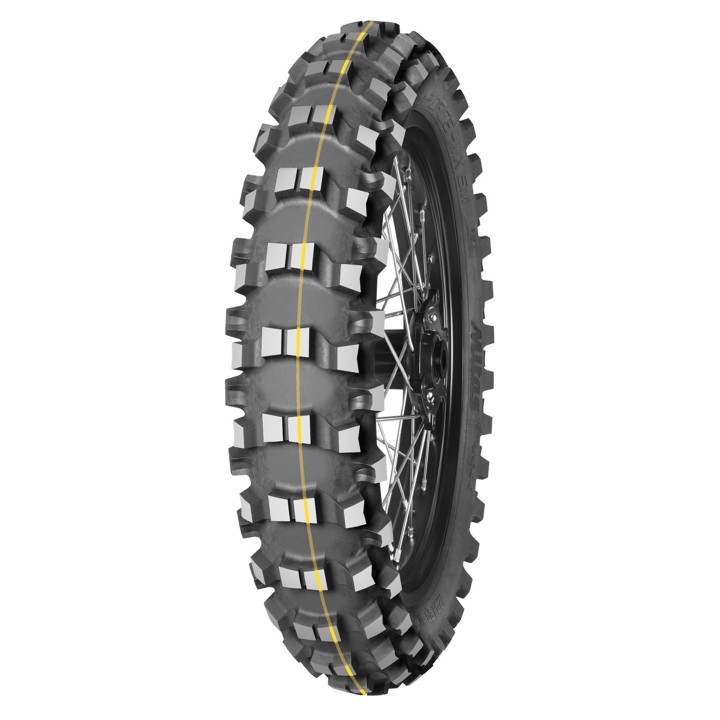 MITAS OPONA 120/90-18 TERRA FORCE MX-SM 65M TT COUNTRY CROSS (ŻÓŁTY PASEK) TYŁ DOT 41-42/2022 (26550) (ZAMIENNIK:70000979)