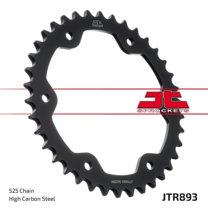 JT zębatka tylna 4642 38 ktm 1290 superduke (14-18) (464238JTZBK) (ŁAŃC.525) - zastępuje JTR893.38