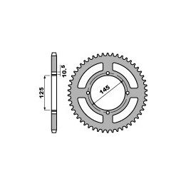 PBR zębatka tylna 857 44 C45 (łańc. 520) (JTR857.44) (made in italy)