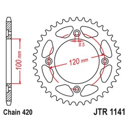 JT zębatka tylna 4453 60 beta 50 rr enduro / enduro racing / enduro sport '18-'19 (445360JT) (łańc. 420)