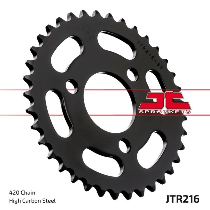JT zębatka tylna 251 43 honda nsr 50/75 '89-'93 (25143JT) (łańc. 420)