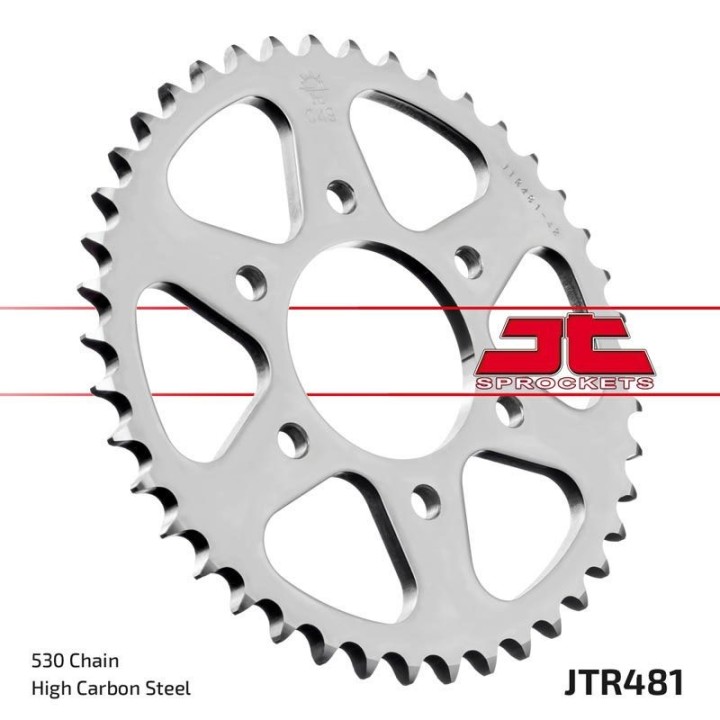 JT zębatka tylna 481 40 kawasaki z 400/550 '80-83', z 650 '79', kh 500 '72-75' (48140JT) (ŁAŃC.530)